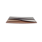 Hermes Petit H Card Case Genus Leather Gray Brown Beige — view 5