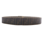 Fendi Zucca Pattern Belt All Over Print Brown — view 4