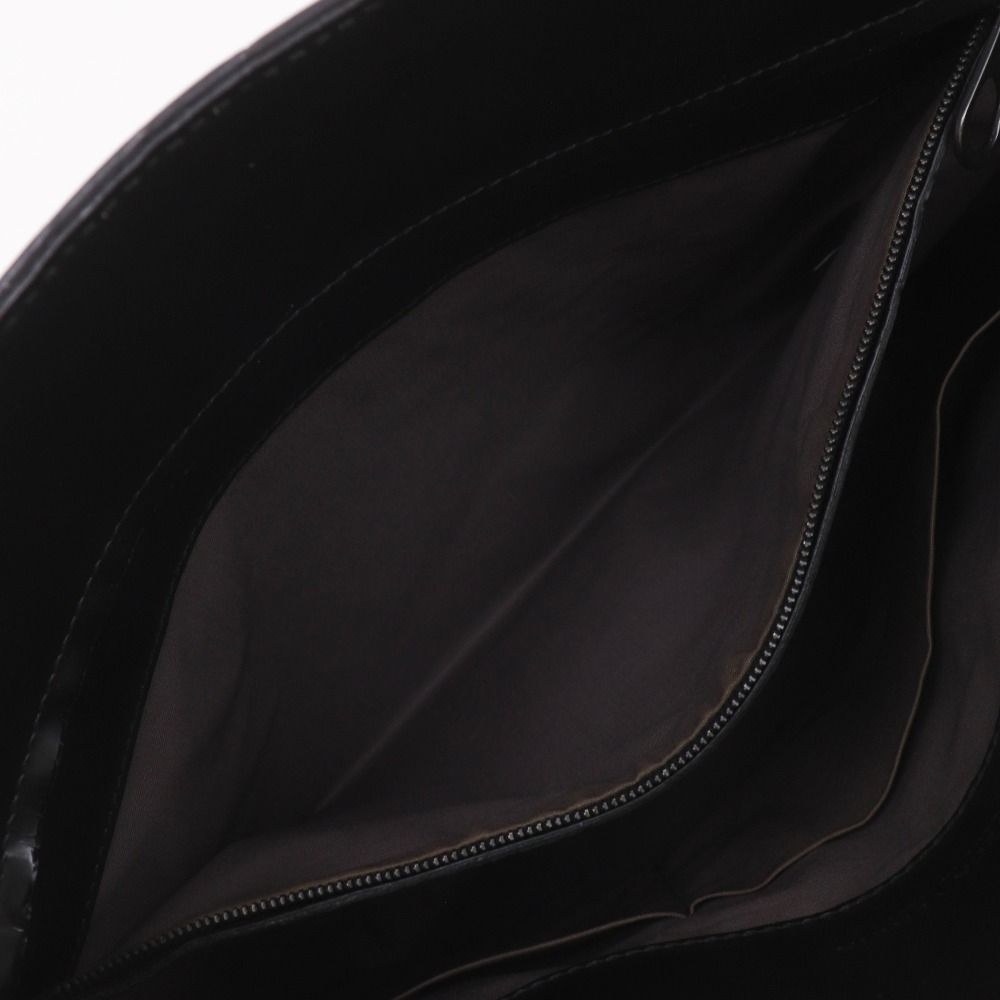 Bottega Veneta Messenger Bag Intrecciato Leather Black — view 6