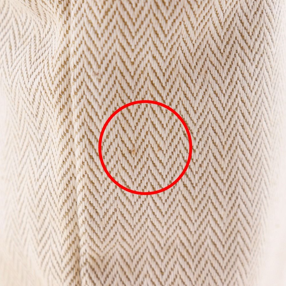 Hermes Aline Cotton Canvas Red Shoulder Bag — view 7