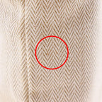Hermes Aline Cotton Canvas Red Shoulder Bag — view 7