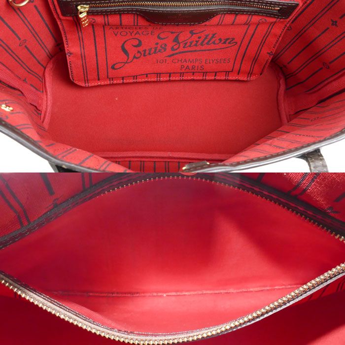 Louis Vuitton Neverfull PM Tote Bag Damier Brown — view 5