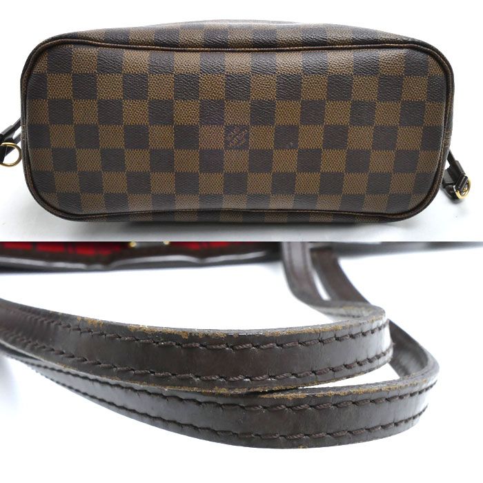 Louis Vuitton Neverfull PM Tote Bag Damier Brown — view 4