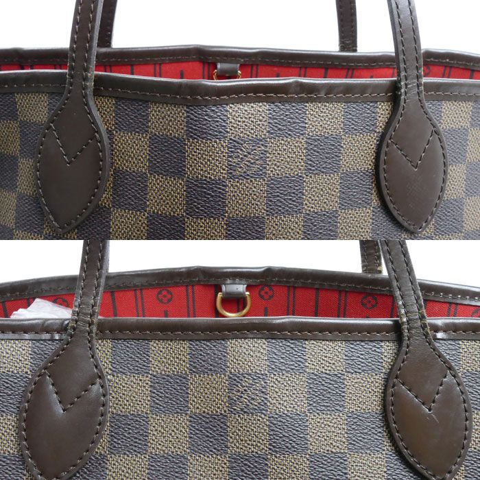 Louis Vuitton Neverfull PM Tote Bag Damier Brown — view 6