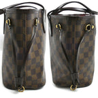Louis Vuitton Neverfull PM Tote Bag Damier Brown — view 3