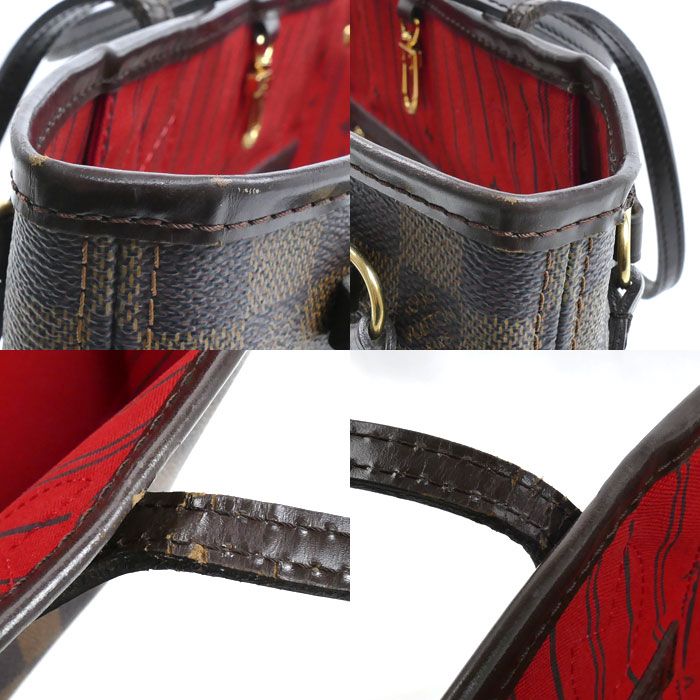 Louis Vuitton Neverfull PM Tote Bag Damier Brown — view 7
