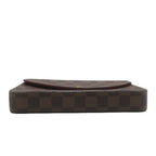 Louis Vuitton Pochette Felicie Damier Shoulder Bag Canvas Brown — view 5