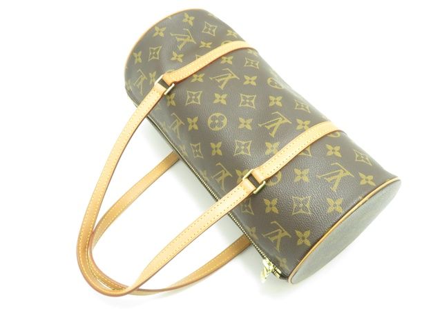 Louis Vuitton Papillon GM Monogram Handbag Canvas Brown — view 3