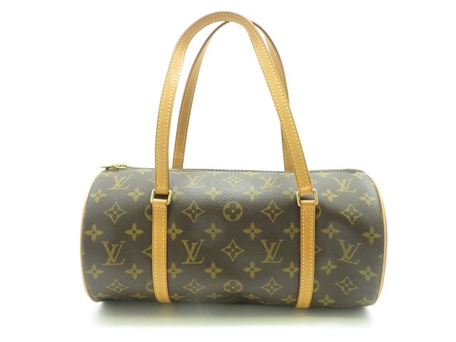 Louis Vuitton Papillon GM Monogram Handbag Canvas Brown