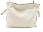 Loewe Flamenco Clutch Mini White Calfskin
