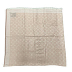 Louis Vuitton Scarf Shawl Monogram Denim Rose Pink Silk — view 5