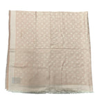 Louis Vuitton Scarf Shawl Monogram Denim Rose Pink Silk — view 3