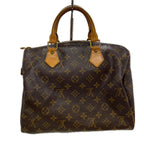 Louis Vuitton Monogram Speedy 30 Boston Bag Brown — view 2