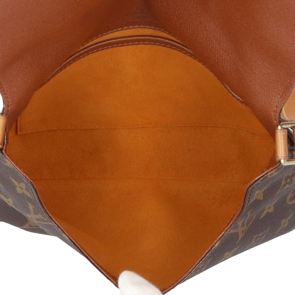 Louis Vuitton Musette Tango Short Monogram Shoulder Bag Canvas Brown — view 6