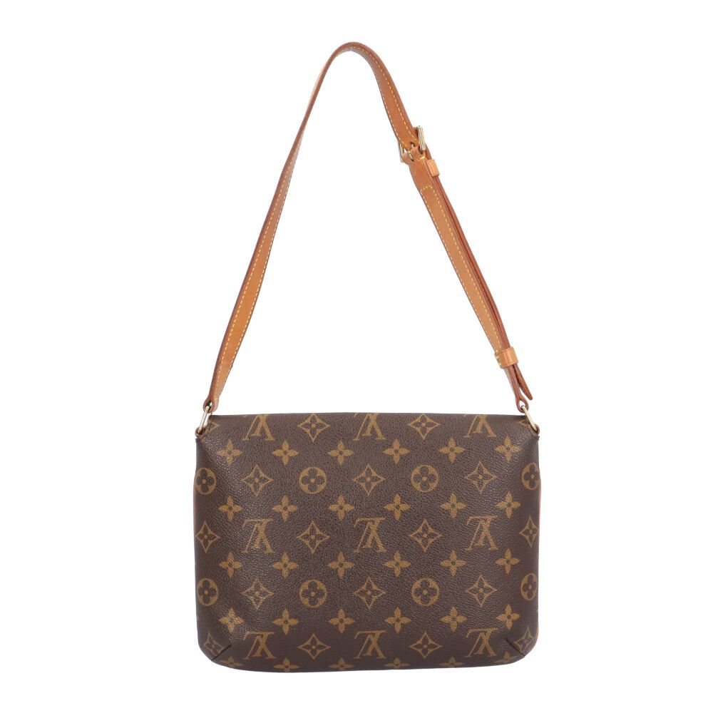 Louis Vuitton Musette Tango Short Monogram Shoulder Bag Canvas Brown — view 3