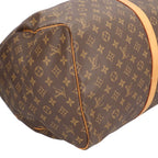 Louis Vuitton Keepall 55 Monogram Boston Bag Canvas Brown — view 7
