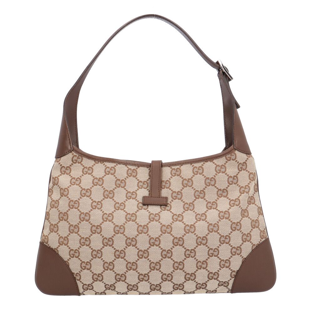 Gucci Jackie Handbag GG Canvas Beige — view 3