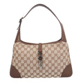 Gucci Jackie Handbag GG Canvas Beige