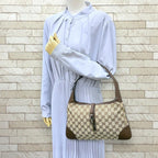 Gucci Jackie Handbag GG Canvas Beige — view 2