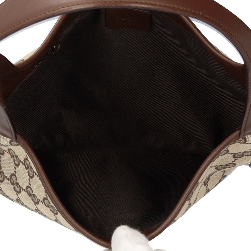 Gucci Jackie Handbag GG Canvas Beige — view 6