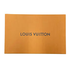 Louis Vuitton Scarf Large Flower Floral Pattern LV Logo Navy Silk Wool — view 8