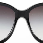 Chanel Camellia CC Logo Acetate Black Sunglasses Eyewear — view 3
