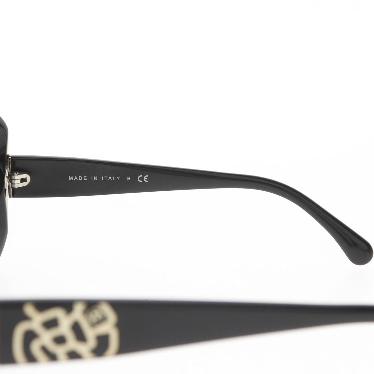 Chanel Camellia CC Logo Acetate Black Sunglasses Eyewear — view 5