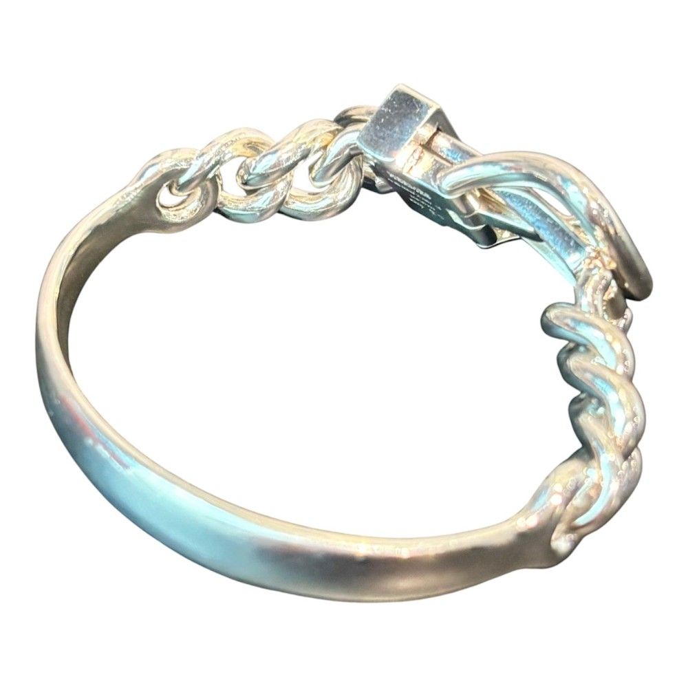 Hermes Boucles Sellier Inflexible Bracelet GM — view 2