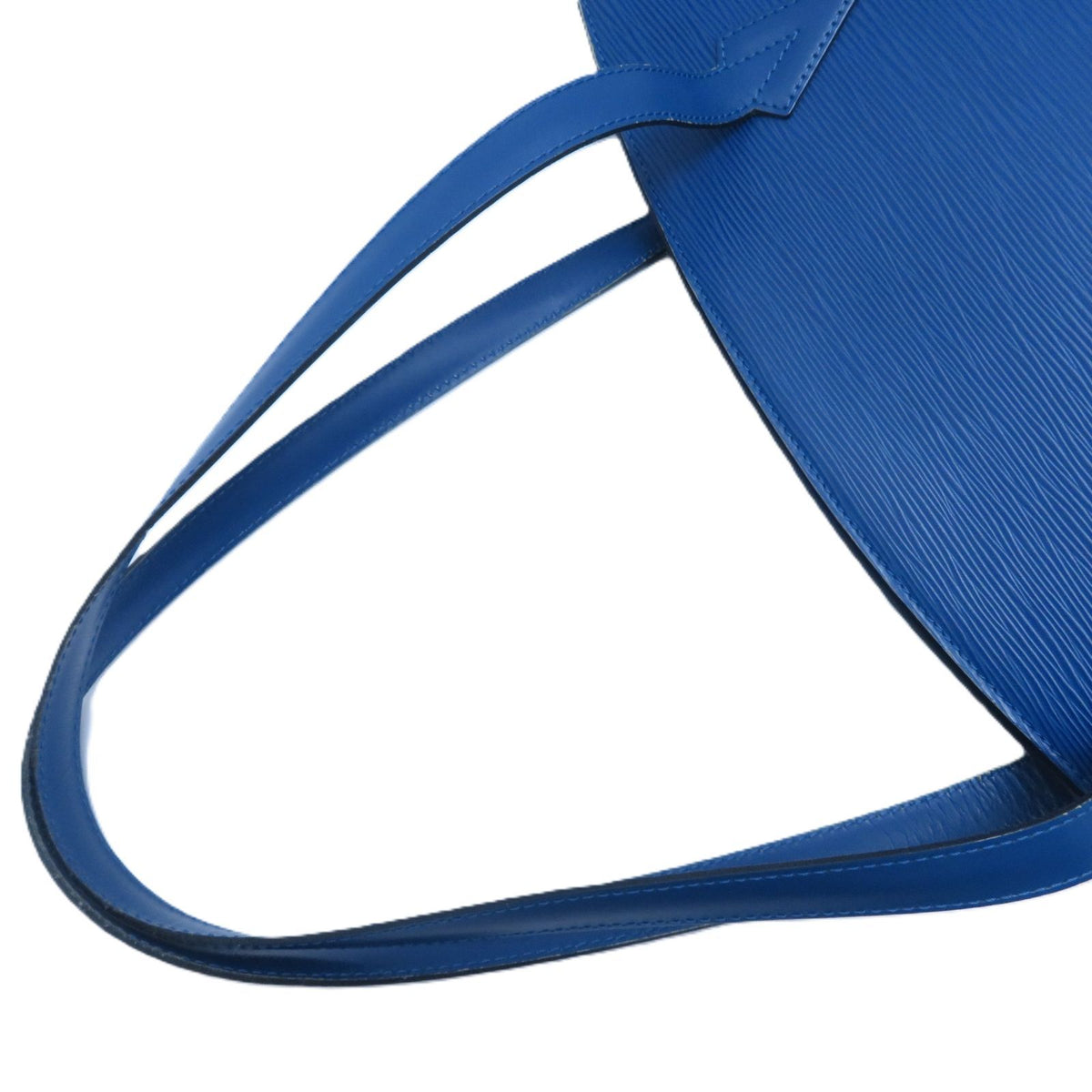 Louis Vuitton Saint Jacques Shopping Epi Toledo Blue Tote Bag — view 4
