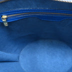 Louis Vuitton Saint Jacques Shopping Epi Toledo Blue Tote Bag — view 8