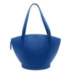Louis Vuitton Saint Jacques Shopping Epi Toledo Blue Tote Bag — view 2