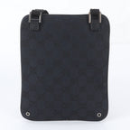 Gucci GG Canvas Leather Shoulder Bag Crossbody Messenger Business — view 3