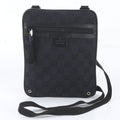 Gucci GG Canvas Leather Shoulder Bag Crossbody Messenger Business