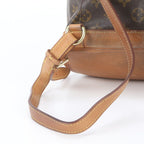 Louis Vuitton Monogram Montsouris MM Leather Backpack — view 4
