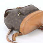 Louis Vuitton Monogram Montsouris MM Leather Backpack — view 6