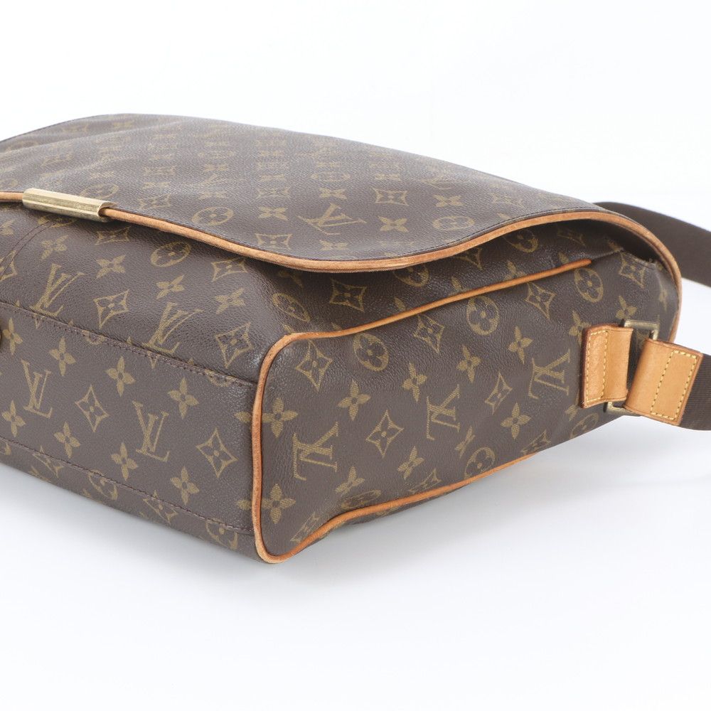 Louis Vuitton Monogram Abbesses Leather Shoulder Bag Crossbody Messenger — view 4