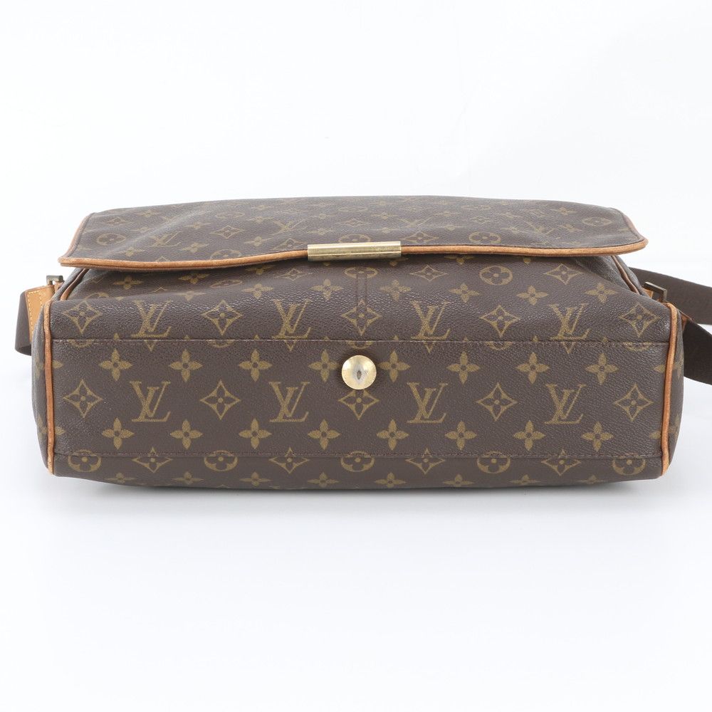 Louis Vuitton Monogram Abbesses Leather Shoulder Bag Crossbody Messenger — view 6