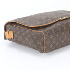 Louis Vuitton Monogram Abbesses Leather Shoulder Bag Crossbody Messenger — view 5