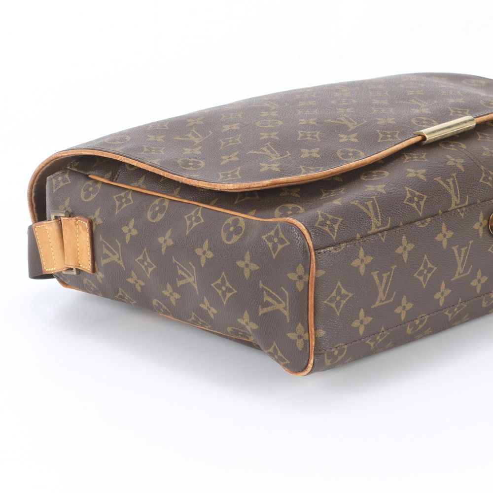 Louis Vuitton Monogram Abbesses Leather Shoulder Bag Crossbody Messenger — view 5