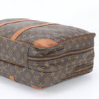 Louis Vuitton Monogram Sirius 45 Leather Boston Bag Tote Travel — view 4