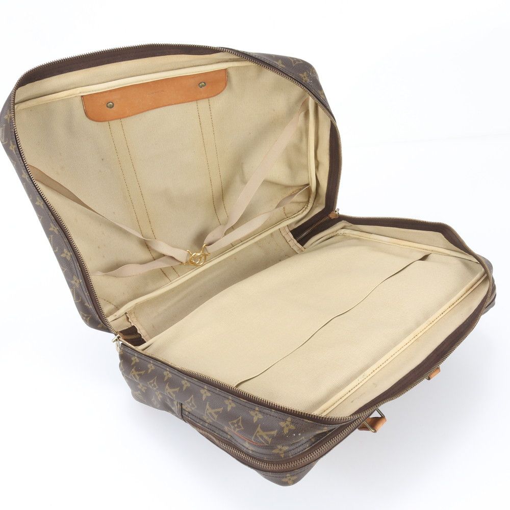 Louis Vuitton Monogram Sirius 45 Leather Boston Bag Tote Travel — view 7