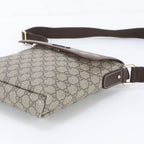 Gucci GG Supreme Leather Shoulder Bag Crossbody Messenger Business — view 4