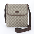 Gucci GG Supreme Leather Shoulder Bag Crossbody Messenger Business