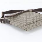 Gucci GG Supreme Leather Shoulder Bag Crossbody Messenger Business — view 5