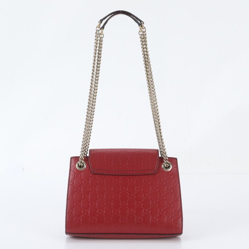 Gucci Guccissima Horsebit Emily Leather 2-Way Shoulder Bag Crossbody — view 4