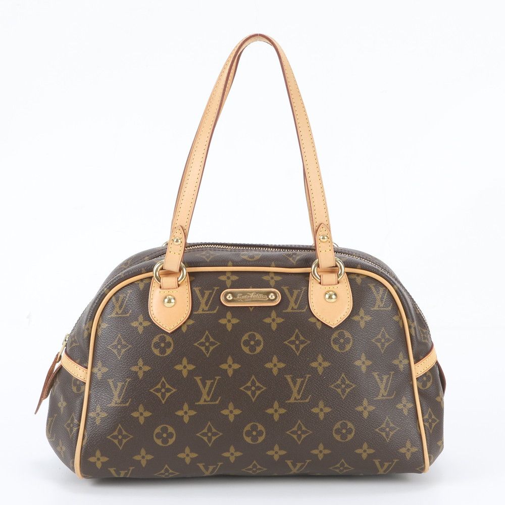 Louis Vuitton Monogram Montorgueil PM Leather Tote Bag