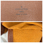 Louis Vuitton Monogram Musette Tango Brown Gold — view 3