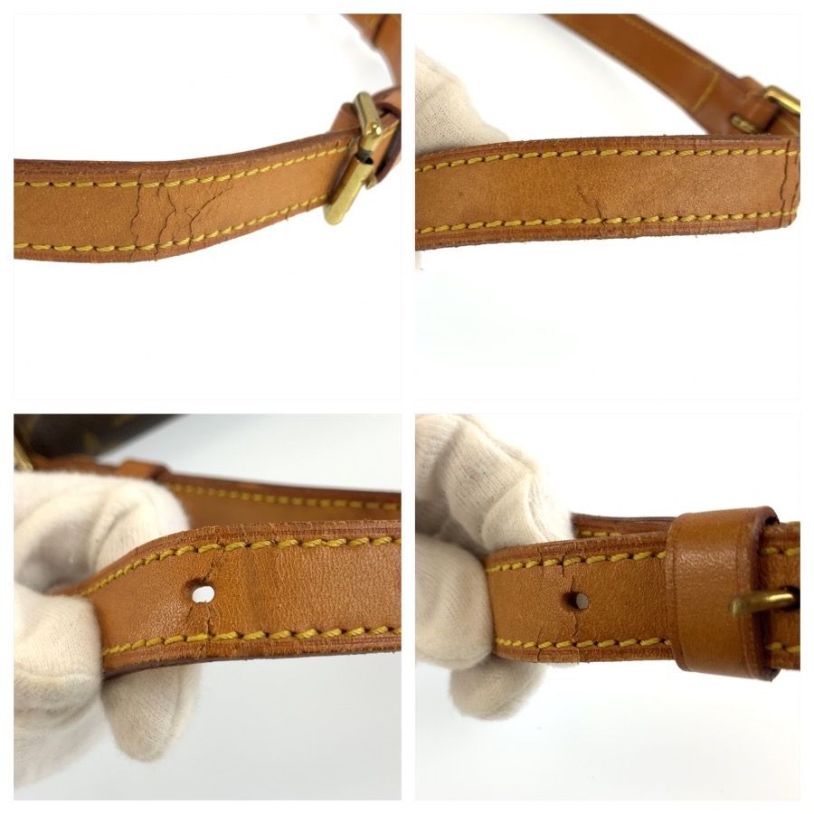 Louis Vuitton Monogram Musette Tango Brown Gold — view 5