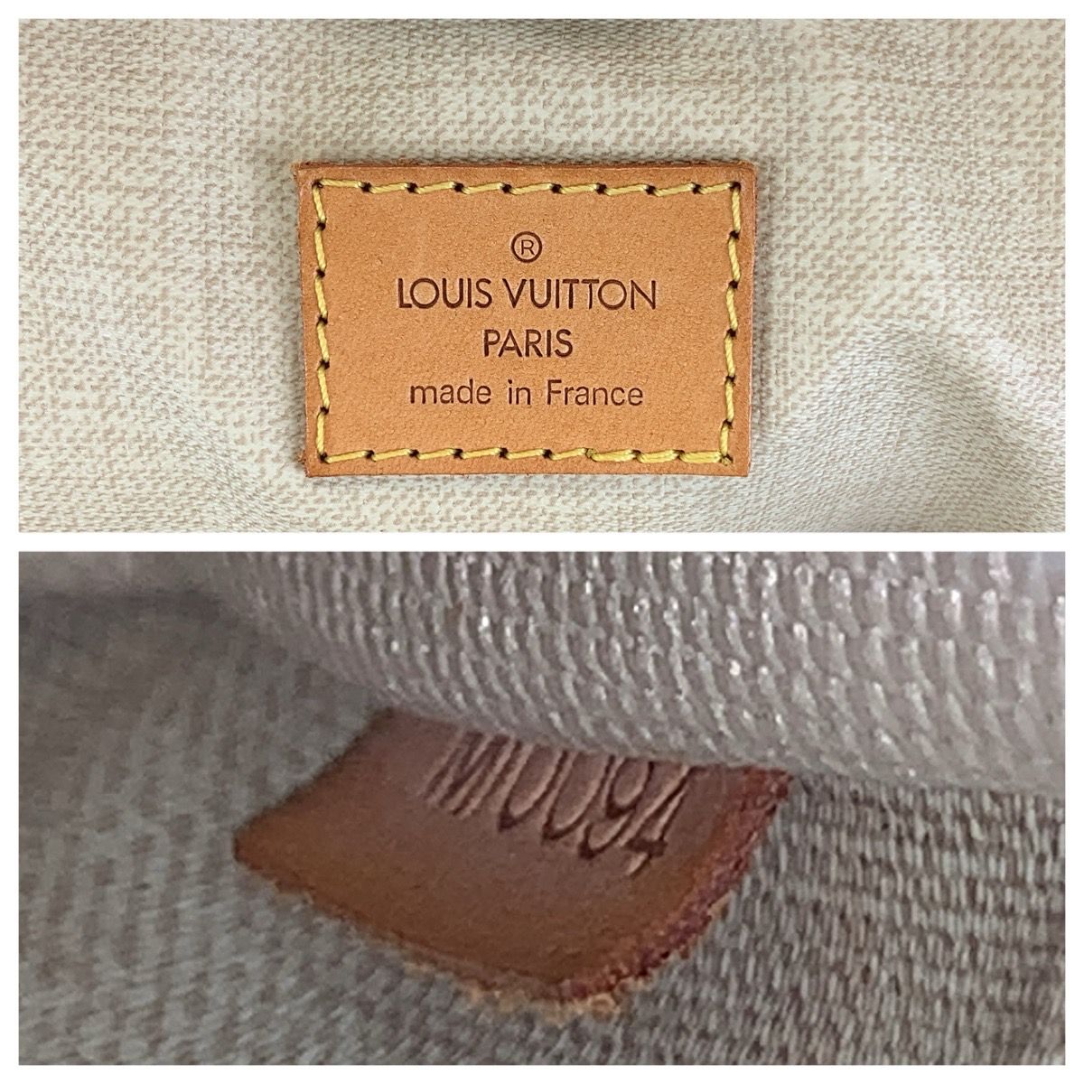 Louis Vuitton Monogram Trouville Brown Gold Leather Handbag — view 4