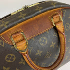 Louis Vuitton Monogram Trouville Brown Gold Leather Handbag — view 5